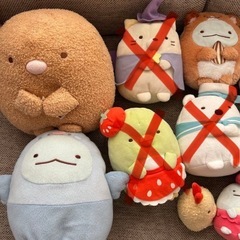 【1個300円12cmと20cmは200円】すみっコぐらしぬいぐるみの画像