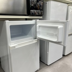 【トレファク太宰府店】IRIS OHYAMA 2019年製 PRC-B092D-Wの2ドア冷蔵庫をご紹介します！の画像