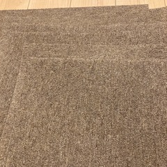 CAINZ タイルカーペット6枚 50×50 ベージュ  の画像