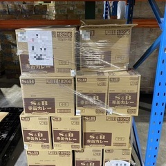 S&B 赤缶カレー 中辛  24入数の画像