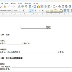 事業並びに団体の銀行口座開設に必要な書類｜定款の作り方｜超簡単！｜個人事業主｜任意団体｜セット｜規約｜定款作成フルセット｜豪華十七条どこに提出しても大丈夫。クラブ・サークル・非営利団体も可能！空欄に書き加えてすぐに使える！　の画像