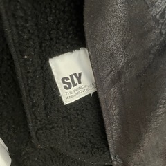 SLY  レディース　ライダースジャケット　フェイクレザーの画像