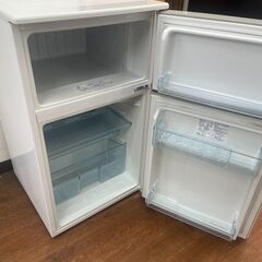 リサイクルショップどりーむ天保山店　No5049 2ドア冷蔵庫　2018年製　アビテラックス　コンパクト2ドア　９５L容量　お手頃価格🎵の画像