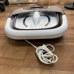 折りたたみ式フットバスの画像