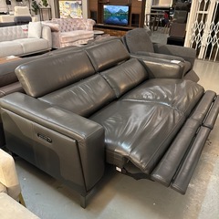 Domicil リクライニングソファ　総本革の画像