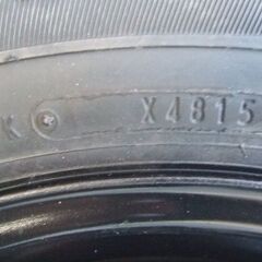 ＤＵＮＬＯＰ　ＷＩＮＴＥＲＸＸ　１９５/６５Ｒ１４　未使用品　ホンダ系４穴スチールホイール付きの画像