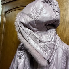 フード付き　半コート　　Sサイズの画像