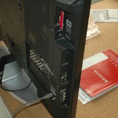 ＜引き取り限定＞ソニー３２型テレビブラビア　リモコン＆取説付き　映ります　使えます　音がよいです　厚木市下荻野付近の画像