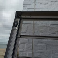 ほぼ新品状態  LIXIL リクシル ガゼリアN 網付格子 勝手口などの外付用格子網戸の画像