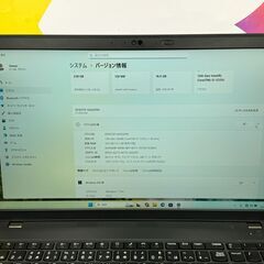 JC11108　16GB 第12世代 美品 レノボ L15 Gen3 15.6型 ノートPC　大画面　大容量　高性能の画像