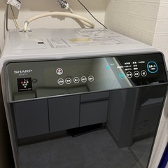 【期間限定】SHARP ES-W111-SR ドラム式洗濯乾燥機の画像