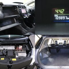 トヨタ　プリウスα　Gグレード！デジタルインナーミラー　ドライブレコーダー　ＬＥＤヘッドライト　シートカバー　純正７インチナビ　フルセグテレビ　バックカメラ　Bluetooth　スマートキー　プッシュスタート等の画像