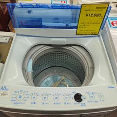 ✨️ジモティー割引✨️【ジャングルジャングル堺初芝店】　現状販売　Haier　洗濯機　JW-C60FK　2021年製　堺市（東区　西区　北区　南区　堺区　美原区）高石市　泉大津市　忠岡町　和泉市　松原市　大阪狭山市の画像