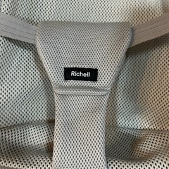 【極美品】Richell メッシュバウンサー グレーの画像