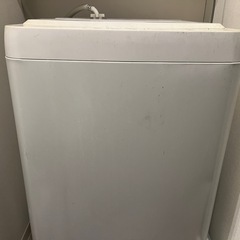 洗濯機2020年度製の画像