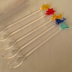 マドラースプーン　プラスチックの画像