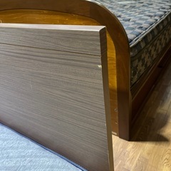 セミダブルベッド　ニトリの画像
