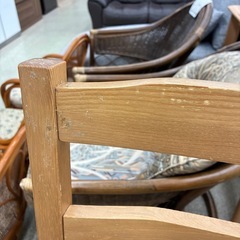 リユースのサカイ東金店　IKEAダイニングテーブルセット（椅子4脚）　TJ16621の画像