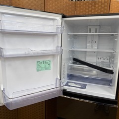 ジモティー特別価格🉐MITSUBISHI製★３ドア冷蔵庫★左開き★自動製氷★6ヶ月間保証付きの画像