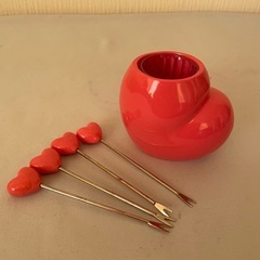 ハートのピックの画像