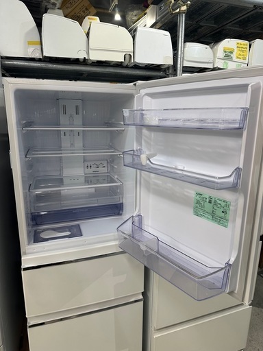 配達可【三菱】冷蔵庫330L★2021年製 クリーニング済み/6ヶ月保証付き【管理番号11212】金