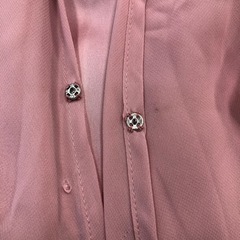 ピンクパープル　ビジュー付き　ドレスの画像