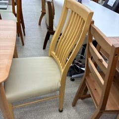 リユースのサカイ東金店　ニトリ　ダイニングテーブルセット（椅子2脚）　TJ16622の画像