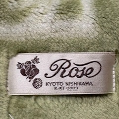 毛布① 緑の画像