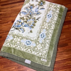 毛布① 緑の画像