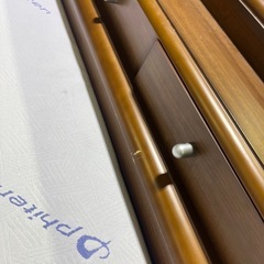 ダブルベッド　日本ベッド　phiten　の画像