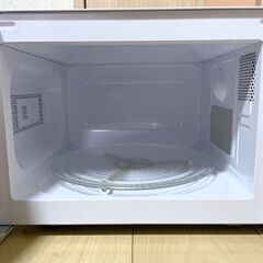 〓〓 売約済〆受付終了 〓〓ヤマゼン 電子レンジ 60Hz専用 MRB-207-W YAMAZEN 単機能レンジ 700W 2020年製の画像