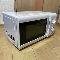 〓〓 売約済〆受付終了 〓〓ヤマゼン 電子レンジ 60Hz専用 MRB-207-W YAMAZEN 単機能レンジ 700W 2020年製の画像