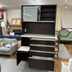 ジモティー限定価格！S267 ⭐ NITORI ニトリ キッチンボード ポスティア120 ソフトクローズ搭載 モイス版付き USED 綺麗の画像