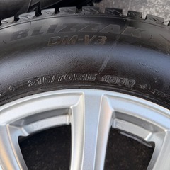 2024年製　スタッドレスタイヤホイールセットの画像