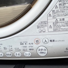 TOSHIBA洗濯機6kgの画像