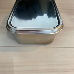 ステンレスバット　蓋つき　ナガオ燕三条　2号の画像