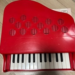 カワイ ミニ ピアノ P-25 ポピーレッド KAWAI MINI PIANOの画像
