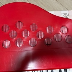 カワイ ミニ ピアノ P-25 ポピーレッド KAWAI MINI PIANOの画像