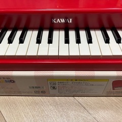 カワイ ミニ ピアノ P-25 ポピーレッド KAWAI MINI PIANOの画像