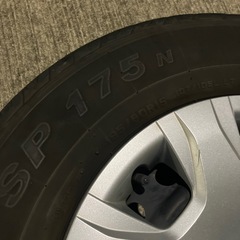 ハイエース　タイヤ　純正外し　　の画像