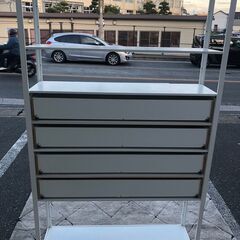 【倉庫保管】シェルフユニット イケア フィェルキンゲ 118×35×190 🚚自社配送時💳代引き可🚚(現金、クレジット、スマホ決済対応)の画像
