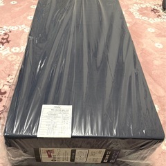お届け可‼︎(距離による)【しまむら 高硬度 四つ折りマットレス シングルサイズ　新品未開封品】の画像