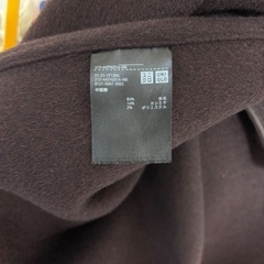 UNIQLO +J ジルサンダーコラボ　カシミアブレンドラップロングコートの画像