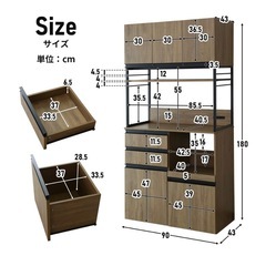 キッチン収納の画像