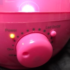 決まりました。　　無料　中古　raydrop加湿器　ピンク色の画像