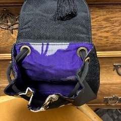 着物リメイク　　ショルダーバックの画像