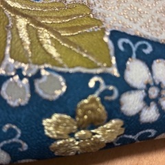 着物リメイク　　ショルダーバックの画像