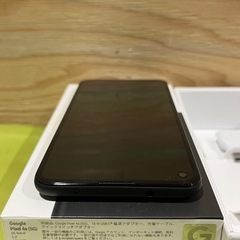 携帯　Google pixel 4a 美品　初期化済みの画像