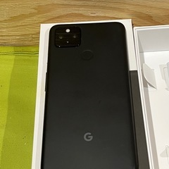 携帯　Google pixel 4a 美品　初期化済みの画像