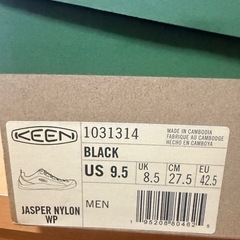 keen 靴 新品未使用　27,5cm の画像